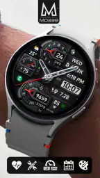 MD338 Hybrid watch face 5
