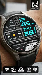 MD339 Digital watch face 1