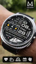 MD339 Digital watch face 2