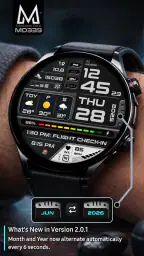 MD339 Digital watch face 3