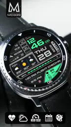 MD339 Digital watch face 5
