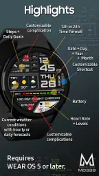 MD339 Digital watch face 8