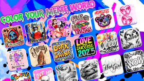 Meme Color Pro：Color by Number screenshot