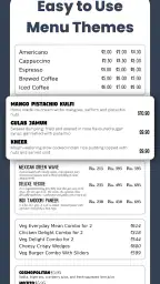 Menu Maker: Price List & Flyer 4