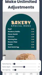 Menu Maker: Price List & Flyer 7