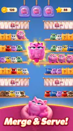 Meow Sort-Color Puzzle Master 1