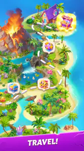 Merge Adventure: Travel Games screenshot