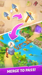 Merge Adventure: Travel Games 5