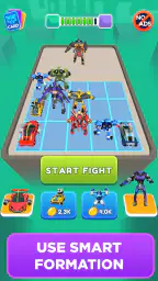 Merge Robot Master: Car Games 3