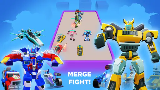 Merge Robot Master: Car Games 6