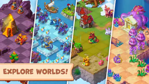 Mergest Kingdom: Merge game 2