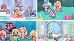 Mermaid Games: Princess Salon screenshot
