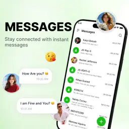 Messages Home: SMS Texting App 1