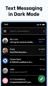 Messages: SMS, Messenger Home screenshot