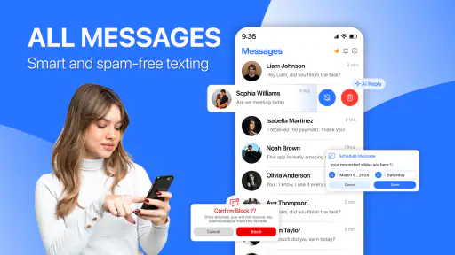 Messages - SMS, Text, Launcher 1