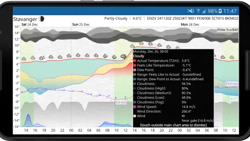 Meteogram Pro Weather Widget 8