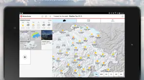 MeteoSwiss screenshot