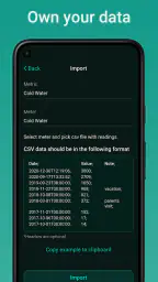 Meterable - Meter readings app 8