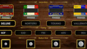 Mezquite Diatonic Accordion screenshot
