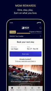 MGM Rewards screenshot