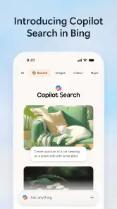 Microsoft Bing Search screenshot