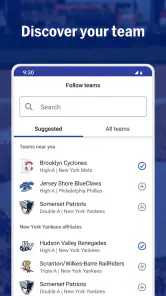 MiLB screenshot