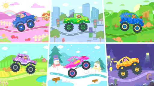 Monster Truck Car Racing Games 3