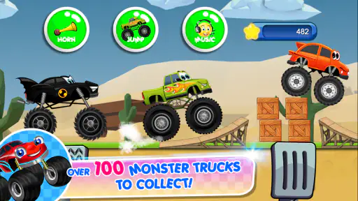 Monster Trucks Game for Kids 2 2