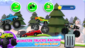 Monster Trucks Game for Kids 2 screenshot