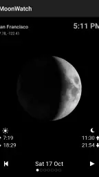 Moon Calendar Watch 1