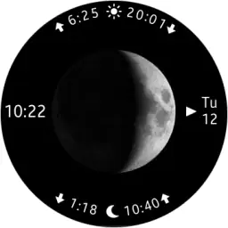 Moon Calendar Watch 4