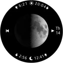 Moon Calendar Watch 5