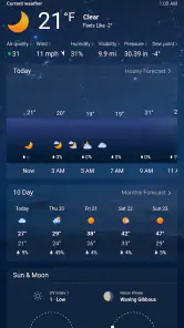 MSN Weather - Forecast & Maps screenshot