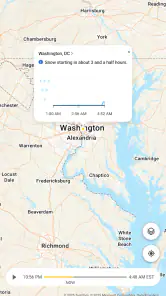 MSN Weather - Forecast & Maps screenshot