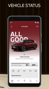 My BMW screenshot