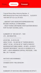 My Hurricane Tracker Pro 5