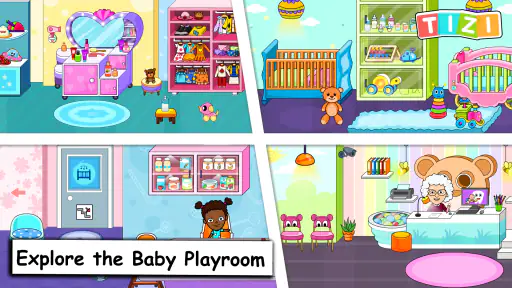 My Tizi Town Daycare Baby Game 1