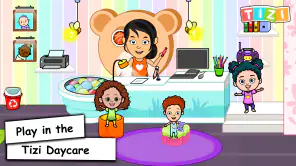 My Tizi Town Daycare Baby Game screenshot