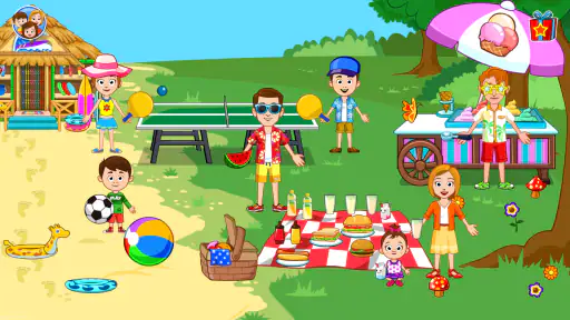 My Town : Beach Picnic 6