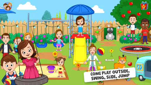 My Town Home: Family Playhouse 4