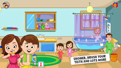 My Town Home: Family Playhouse 7