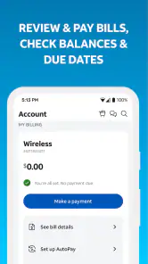 myAT&T screenshot