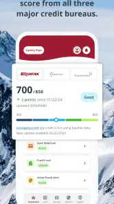 myEquifax screenshot
