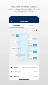 MyHyundai with Bluelink screenshot