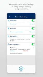 MyHyundai with Bluelink screenshot