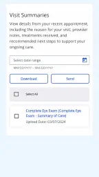 myPatientVisit Portal 3