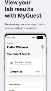 MyQuest for Patients screenshot