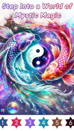 Mystic Color By Number 6