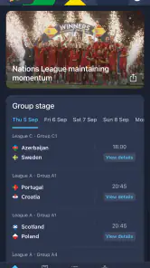 Nations League & Women's EURO screenshot