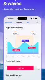 Nautide: Tides, Wind, Waves + 3